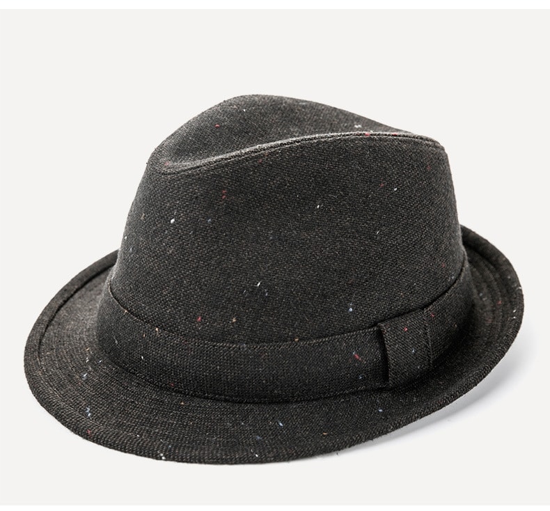 Womens Gangster Wool Felt Small Fedoras Trilby Hat – Original Ann